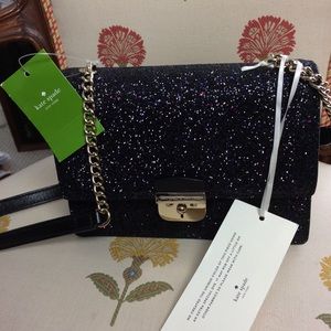 NWT Kate Spade Black Eden Sunset Lane bag